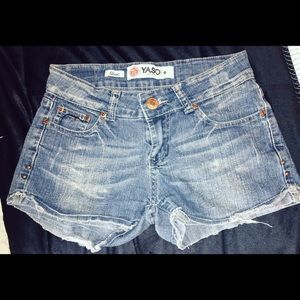 jean shorts